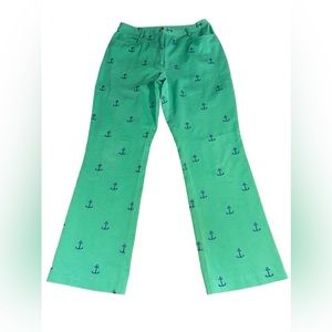 Lilly Pulitzer Anchor Pants Size‎ 8